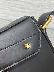 Dior Small Streetchic Bag Black Smooth Calfskin 24x12.5x5cm - 5