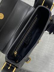 Dior Small Streetchic Bag Black Smooth Calfskin 24x12.5x5cm - 3