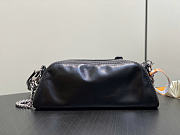 Louis Vuitton LV Pochette Vibe Bag Black 25x10x7.5cm - 4