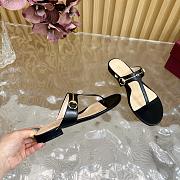 Gucci Women's Thong Sandal With Horsebit Black - 2