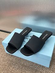 Prada Satin Black Pump 4cm - 4
