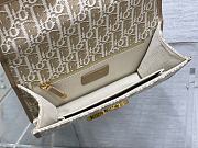 Dior 30 Montaigne Chain Bag Natural Oblique 25x16.5x8cm - 4