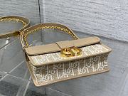 Dior 30 Montaigne East-West Bag Natural 21x12x6cm - 5
