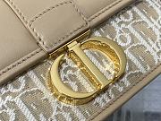 Dior 30 Montaigne East-West Bag Natural 21x12x6cm - 2