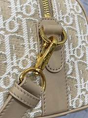 Dior Groove 20 Bag Natural Oblique Jacquard 20.5x13.5x12cm - 6