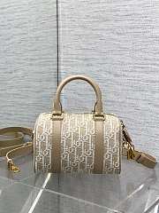 Dior Groove 20 Bag Natural Oblique Jacquard 20.5x13.5x12cm - 4