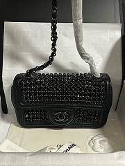 Chanel Evening 25P Flap Bag Black 18cm - 4