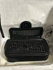 Chanel Evening 25P Flap Bag Black 18cm - 3