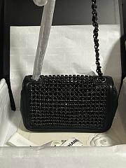 Chanel Evening 25P Flap Bag Black 18cm - 2