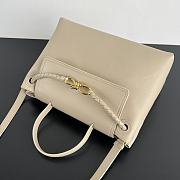 Bottega Veneta Ciao Ciao Bag Beige Gold 34x26x15cm - 5