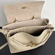 Bottega Veneta Ciao Ciao Bag Beige Gold 34x26x15cm - 2