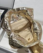 Chanel 22 Handbag Gold 35x37x7cm - 3