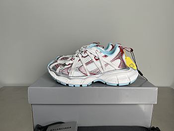 Balenciaga 3XL Extreme Laces B Sneaker White, Red