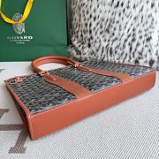 Goyard Morvan Navy Brown Tote Bag 39x6.5x29cm - 6