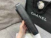 Chanel Black Lambskin Shoulder Bag 26x13x4cm - 4