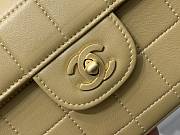 Chanel Beige Lambskin Shoulder Bag 26x13x4cm - 5