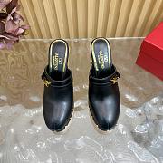 Valentino Garavani Black Tan-Go Clogs Black 10cm - 4