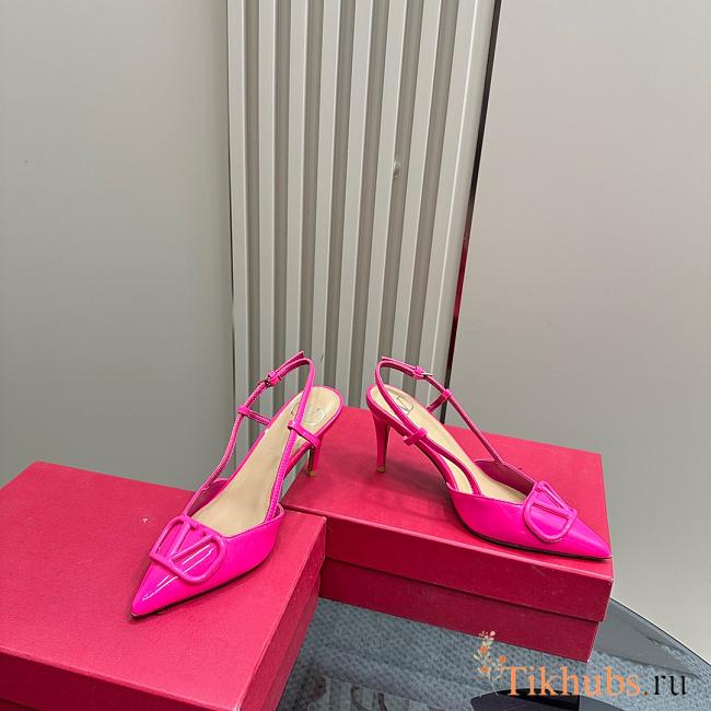 Valentino Garavani Neon Pink Heel 8cm - 1