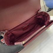 Gucci Go Small Shoulder Bag Red 21.5x14x9cm - 2