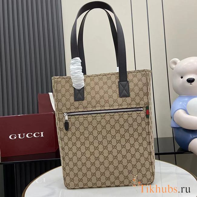Gucci GG Canvas Medium Tote Bag 32x36x12cm - 1