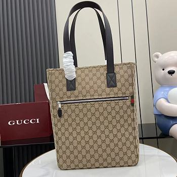 Gucci GG Canvas Medium Tote Bag 32x36x12cm