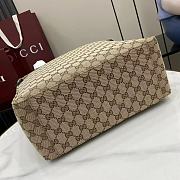 Gucci GG Canvas Medium Tote Bag 32x36x12cm - 4
