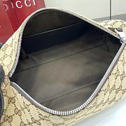 Gucci GG Canvas Small Cylinder Bag 30x16x16cm - 4