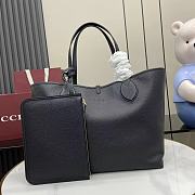 Gucci Totissima Large Reversible Tote Bag Black 30 (50)x27x23cm - 1