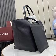 Gucci Totissima Large Reversible Tote Bag Black 30 (50)x27x23cm - 6