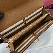 Gucci Softbit Continental Wallet Brown 19x10x3.5cm - 2