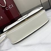Gucci Blondie Medium Top Handle Bag White 26.5x16.5x8.5cm - 4