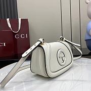 Gucci Blondie Mini Top Handle Bag White 21.5x11x8cm - 6