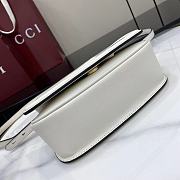 Gucci Blondie Mini Top Handle Bag White 21.5x11x8cm - 5