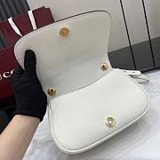 Gucci Blondie Mini Top Handle Bag White 21.5x11x8cm - 3