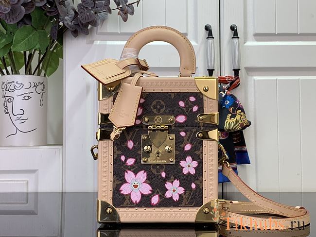Louis Vuitton LV x TM Camera Box Sakura Brown 17.5x21.5x10.5cm - 1