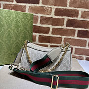 Gucci Ophidia Small Shoulder Bag Beige 25x15.5x6cm - 3