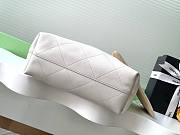 Chanel Large Hobo Bag White 37x30x14cm - 6