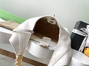 Chanel Large Hobo Bag White 37x30x14cm - 5