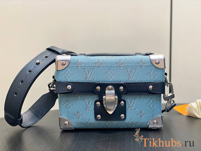 Louis Vuitton LV Soul Trunk Blue 19x15x7cm - 1