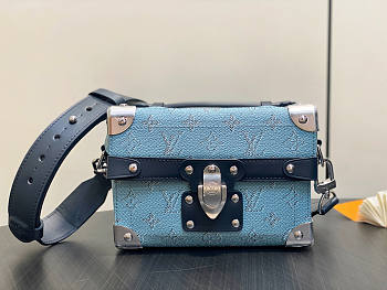 Louis Vuitton LV Soul Trunk Blue 19x15x7cm
