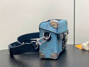 Louis Vuitton LV Soul Trunk Blue 19x15x7cm - 5