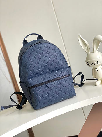 Louis Vuitton LV Discovery Backpack PM Navy Blue 38x29x20cm