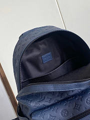 Louis Vuitton LV Discovery Backpack PM Navy Blue 38x29x20cm - 3