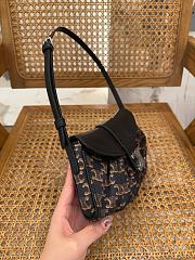 Celine Teen Polly Nylon Triomphe Black 29.5x14.5x3cm - 2