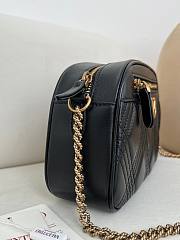 Valentino Garavani Quiltie 67 Medium Shouder Bag Black 24x16x6.5cm - 6
