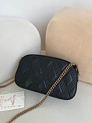 Valentino Garavani Quiltie 67 Medium Shouder Bag Black 24x16x6.5cm - 3