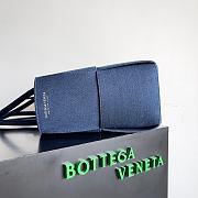 Bottega Veneta Small Arco Tote Bag Denim Blue 30x20x11.5cm - 6