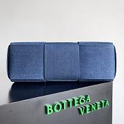 Bottega Veneta Small Arco Tote Bag Denim Blue 30x20x11.5cm - 4