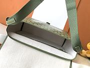 Goyard Capetien MM Messenger Bag Green 39x26x13cm - 5