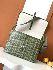 Goyard Capetien MM Messenger Bag Green 39x26x13cm - 3